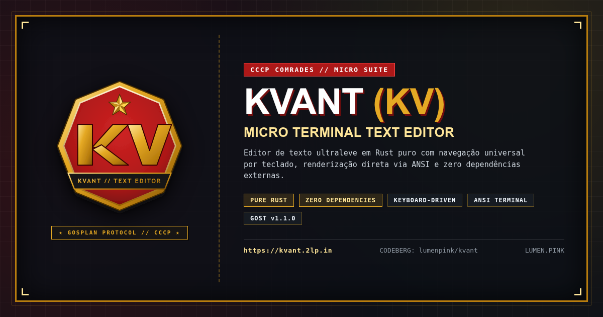 Pôster de kvant